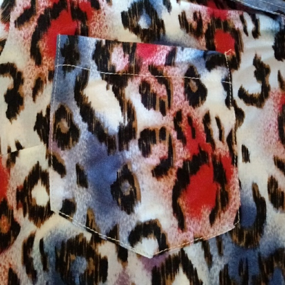 SOLD4/$15 Mocha Blouse - Picture 8 of 11